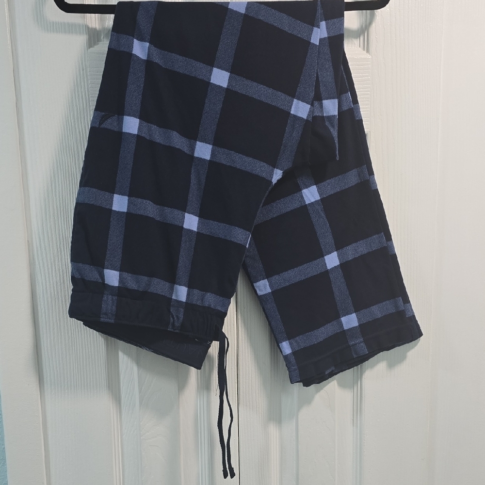 Nautica Navy Plaid Pajama Pants